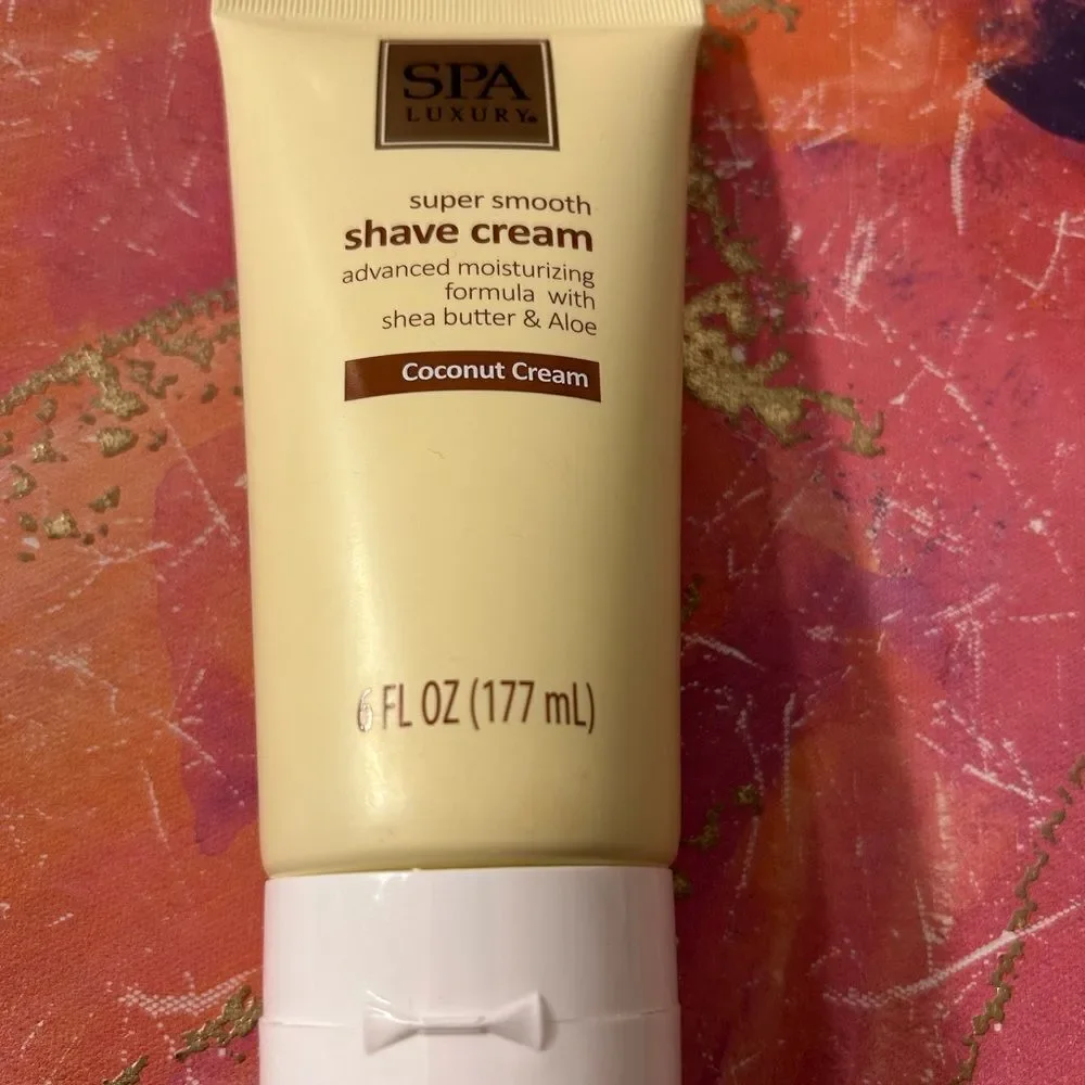 🛍️Coconut Cream Shave Cream - Cream advanced moisturizing formula 6 FLOZ💥
